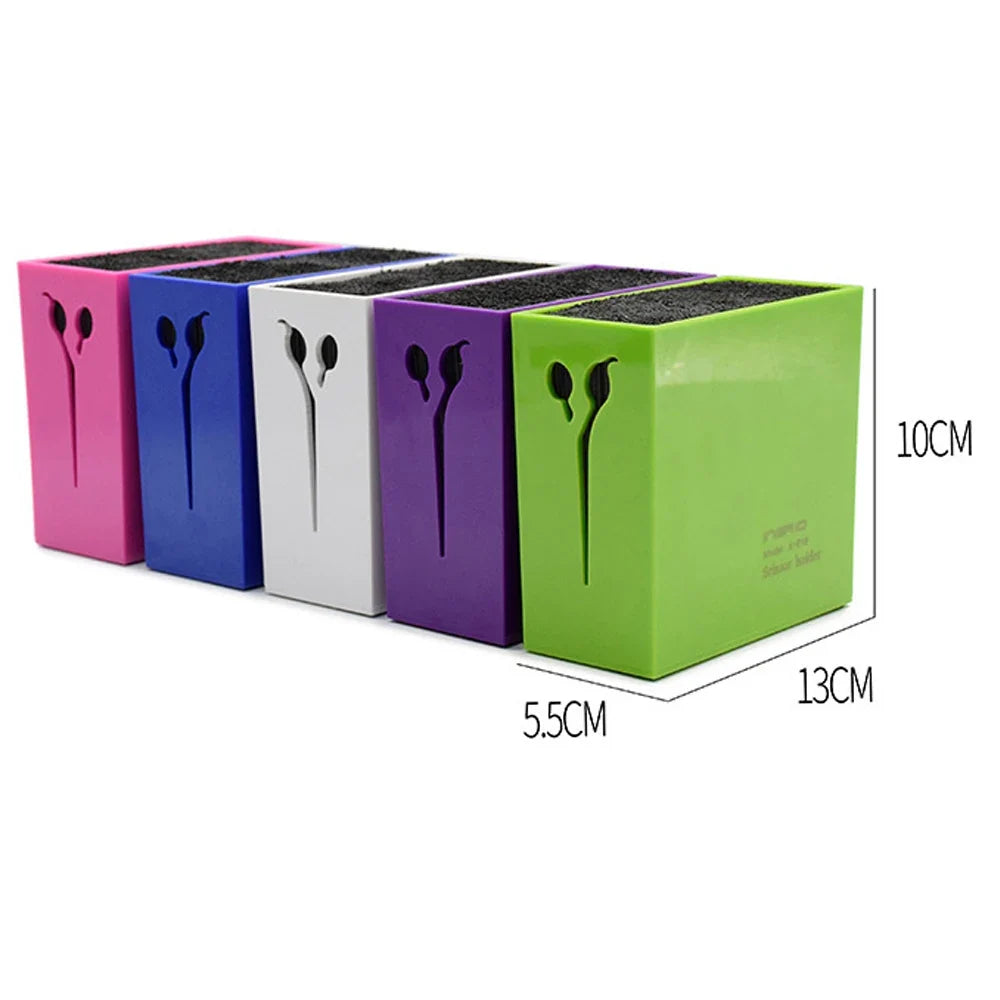 Barber Scissors & Comb Holder | Acrylic Desktop Organizer Box