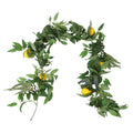 180cm Artificial Lemon Vine – Faux Willow Leaf Wedding Decor