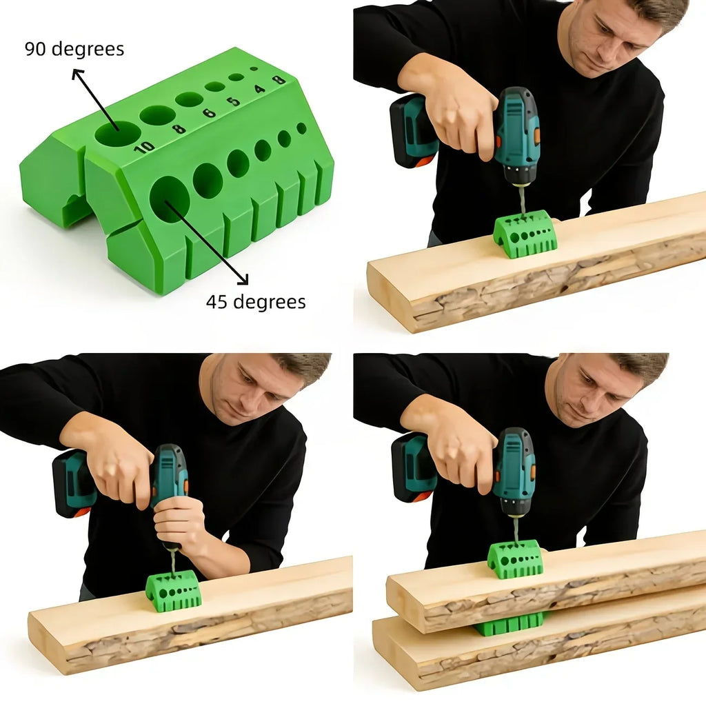 3D Printed Drill Guide Bushing Sleeve | Portable Drill Bit Tool