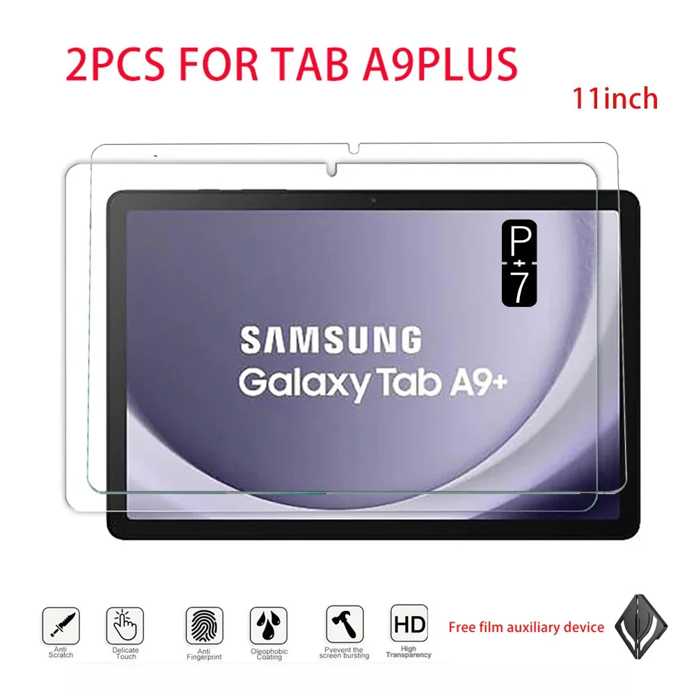 Samsung Galaxy Tab A9 Plus A11 Plus Tempered Glass – 2-Pack