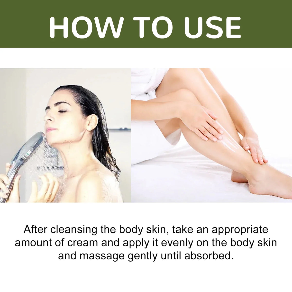 OceAura Green Coffee Body Cream | Firming & Moisturizing Lotion