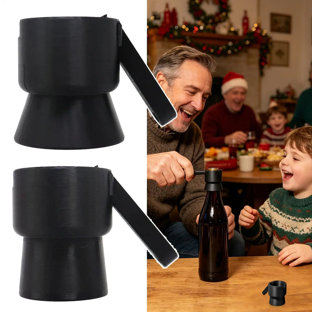 Funny Push-Down Bottle Opener – Caps Launcher for Parties