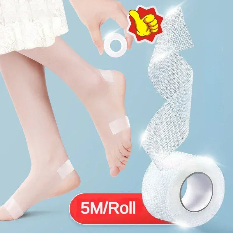 1Roll Silicone Gel Invisible Anti-wear Tape Protect Heel Tool Female