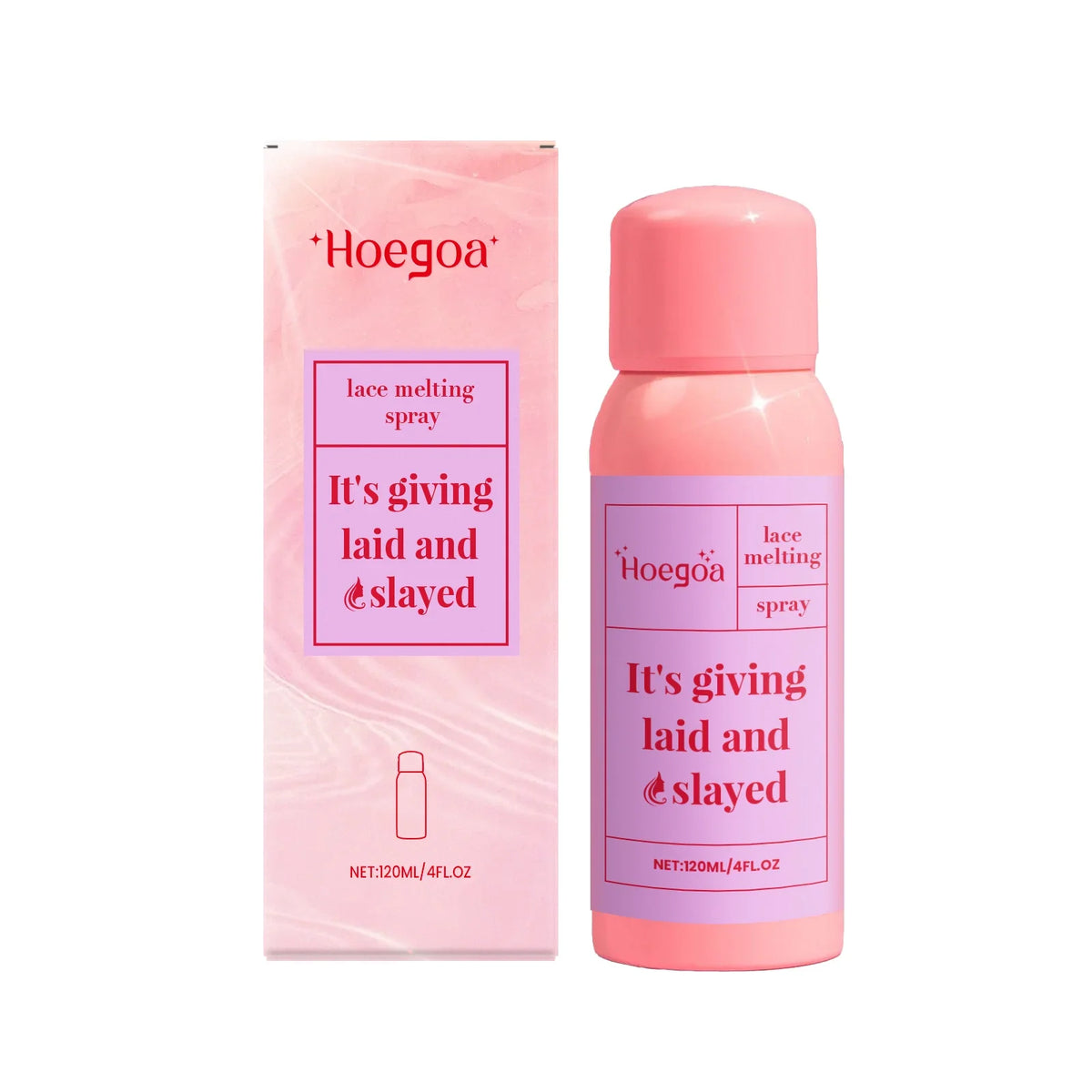 HOEGOA Lace Front Wig Adhesive Spray – Waterproof 120ml