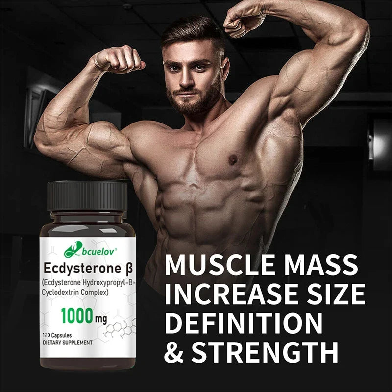 Ecdysterone Capsules – Lean Muscle & Athletic Performance Support