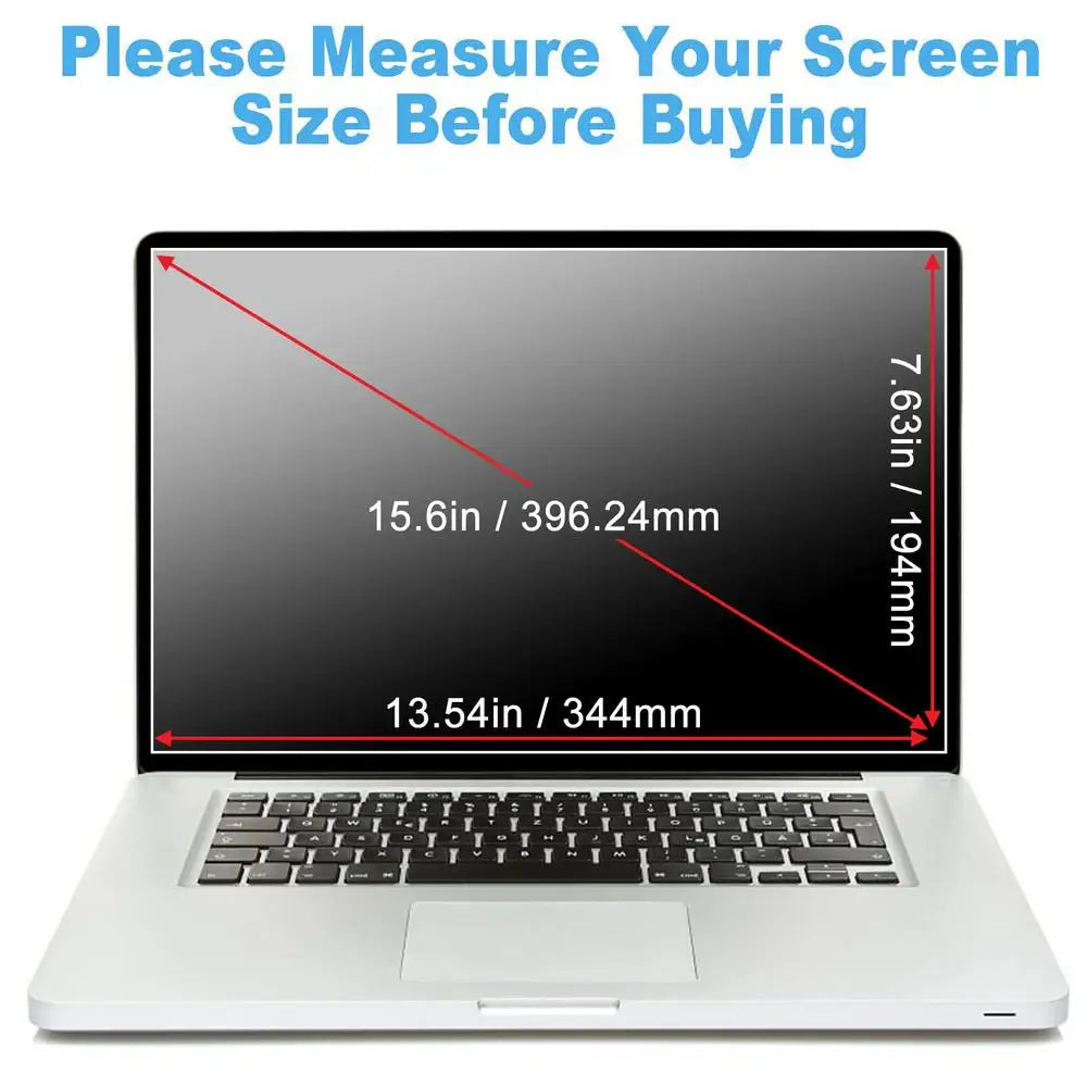 Privacy Screen Laptop Computer Shield Removable Anti-scratch