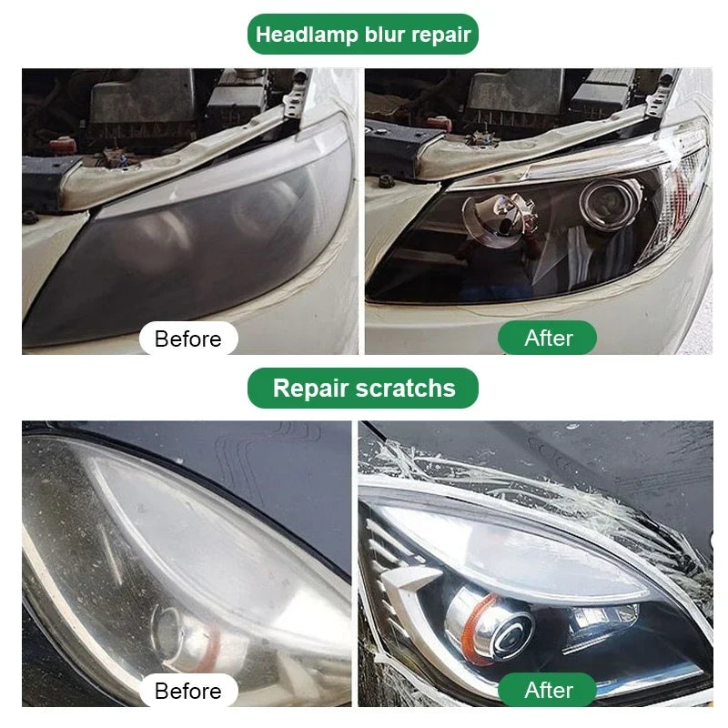 Car Headlight Restoration Polishing Kits Headlamp Scratch Remover