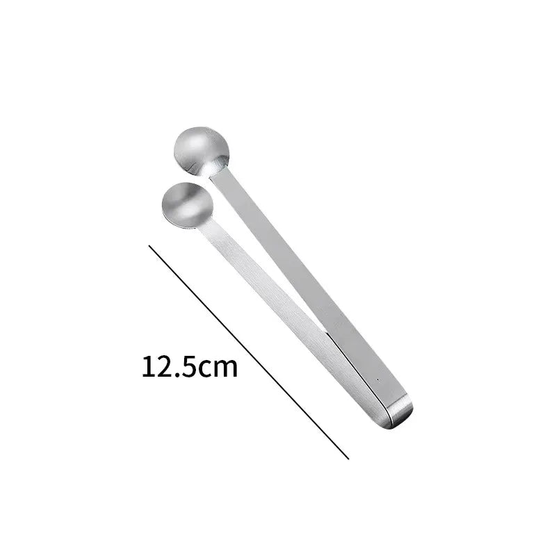 Stainless Steel BBQ Tongs Set – Anti-Slip, 2 Sizes