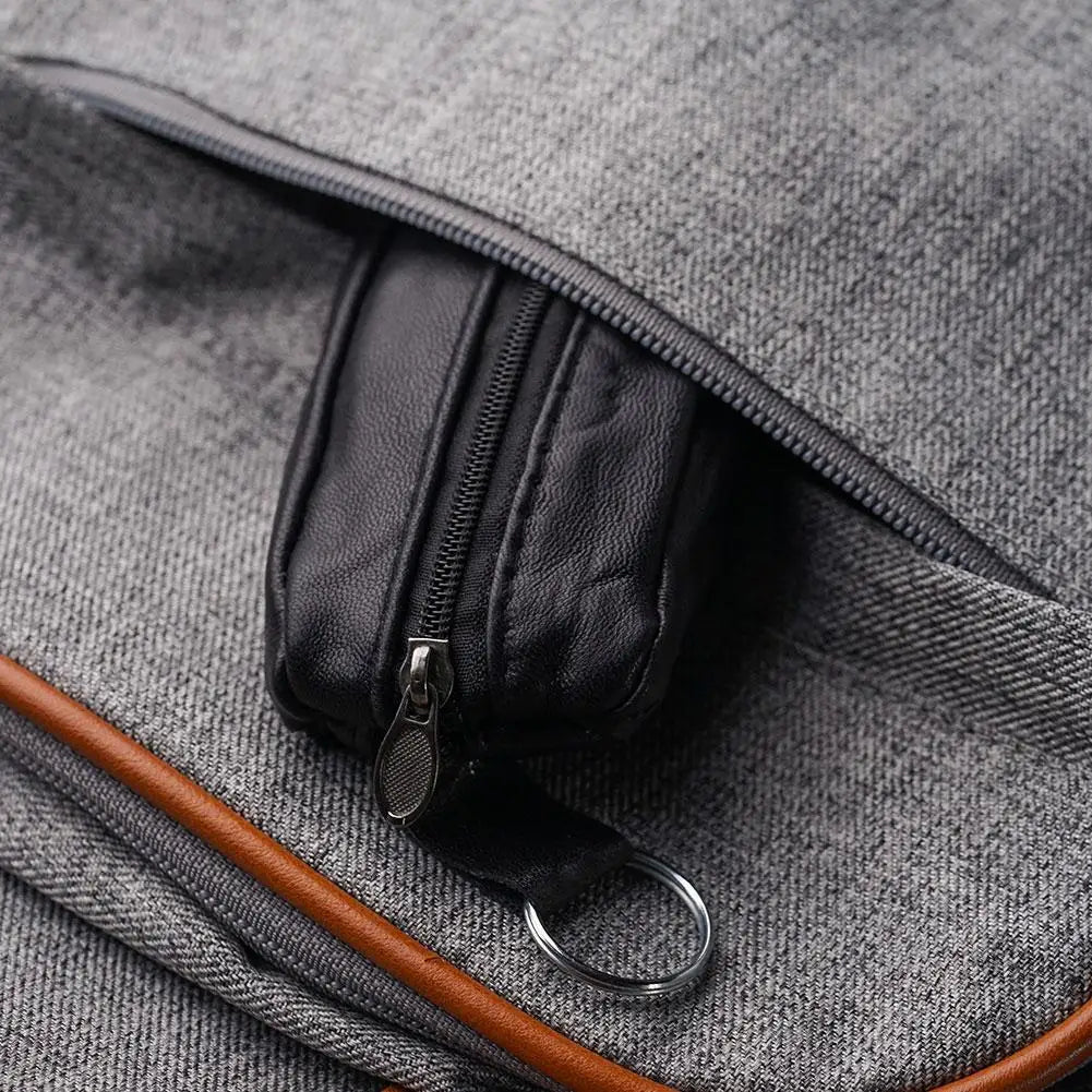 12 Small Black Coin Purse Women's Leather Key Bag Fashion Handbag