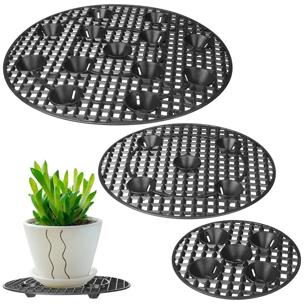 20 30 Plant Pot Saucer Level Elevator Heavy Duty Stands Prevent Rot