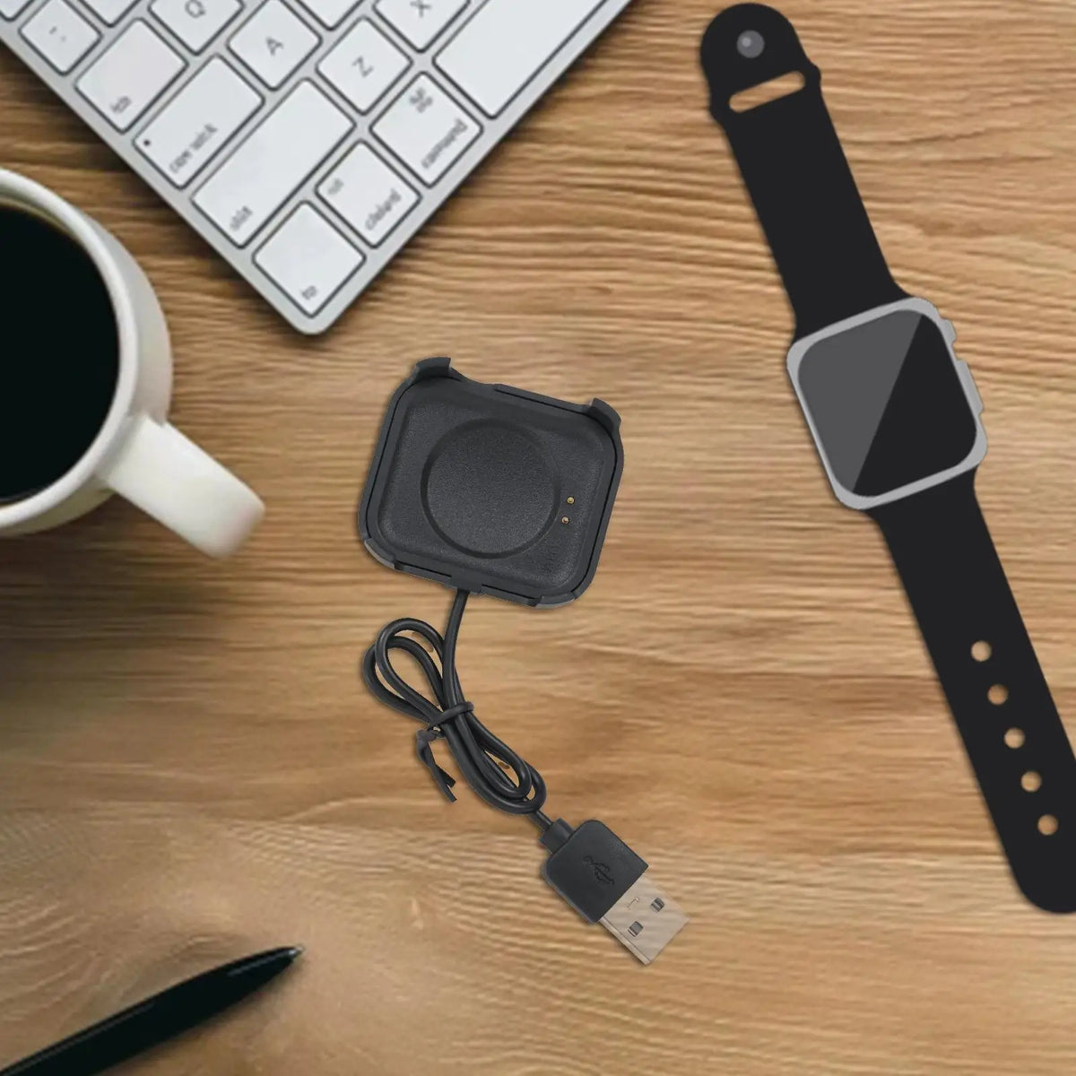 Magnetic Smartwatch Charger Cable – P6 X16 HW22 T500 X8 Plus