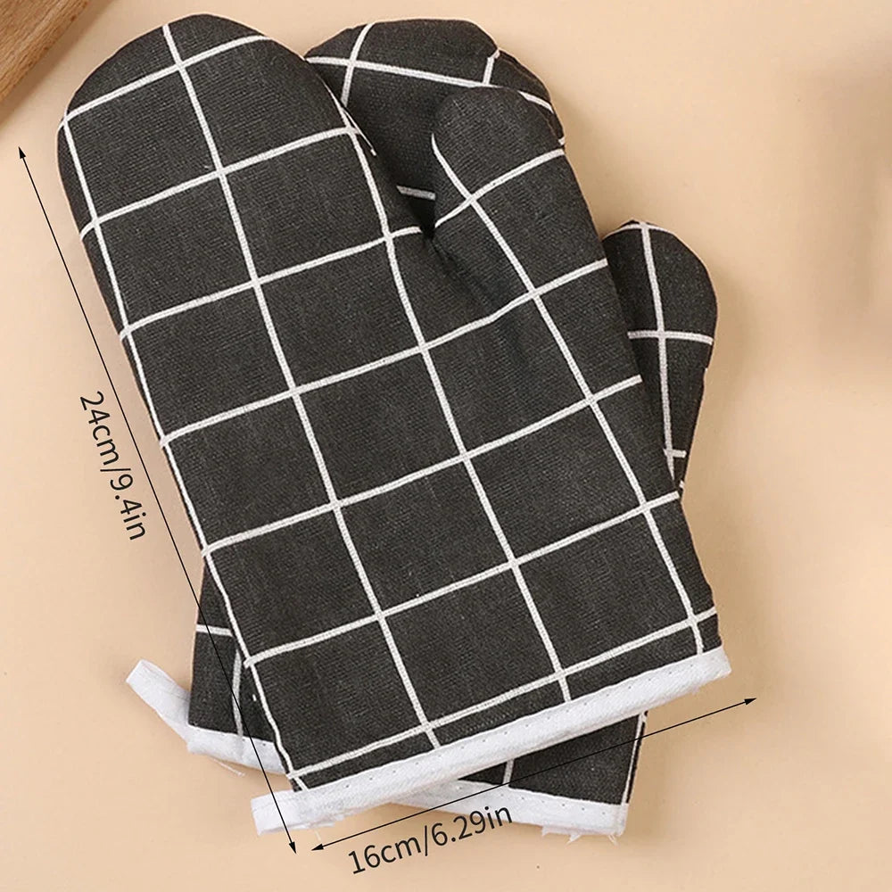 2-Pack Heat-Resistant Oven Gloves | Kitchen & Grill Mitts