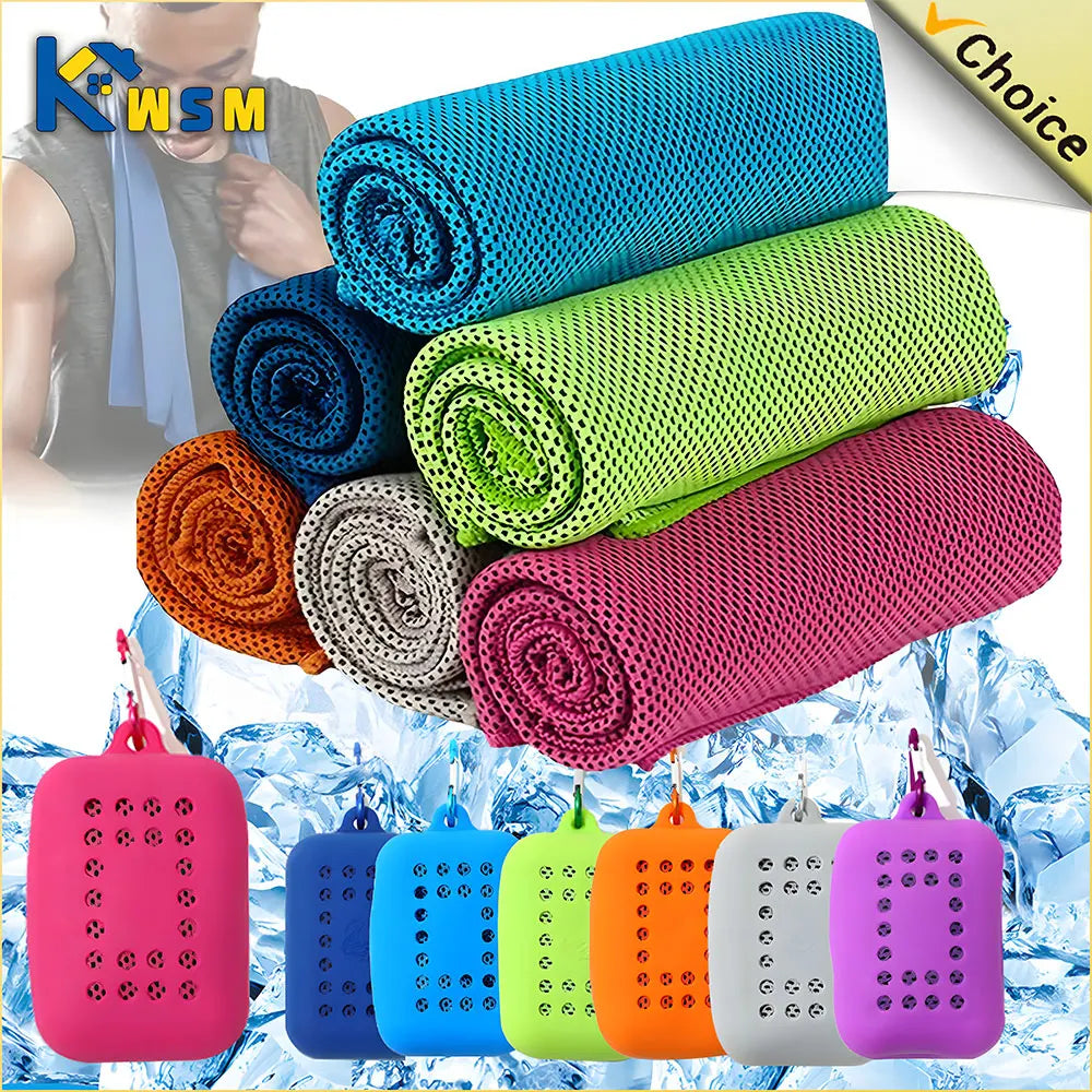 10-Pack Quick-Dry Cooling Towels | Gym, Sports & Outdoor