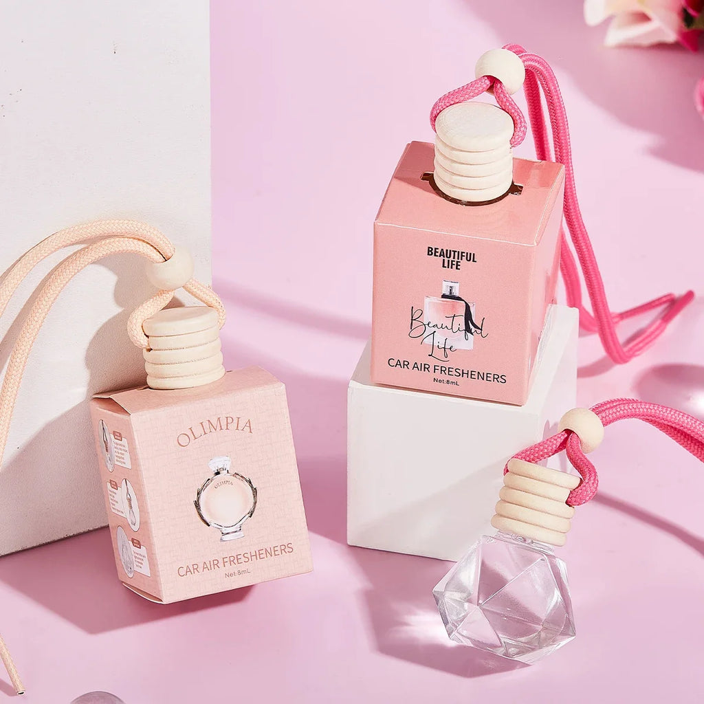 4-Pack Pink Car Air Freshener Pendant – FORMBO Fresh Scent