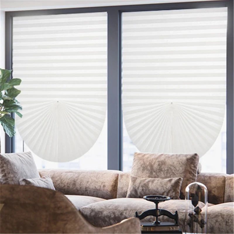 Self-adhesive Blinds Semi-blind Window Curtains Bathroom Kitchen
