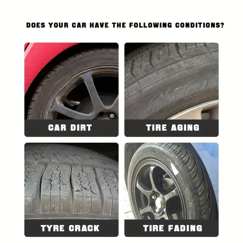 High Gloss Tire Shine & UV Protectant – Durable, Long-Lasting
