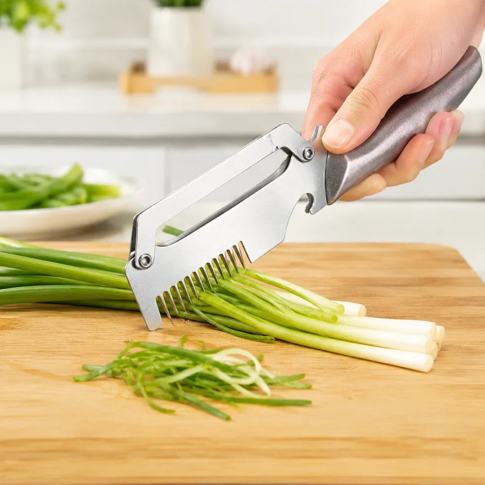 Stainless Steel Vegetable Peeler & Bottle Opener | Kitchen Tool