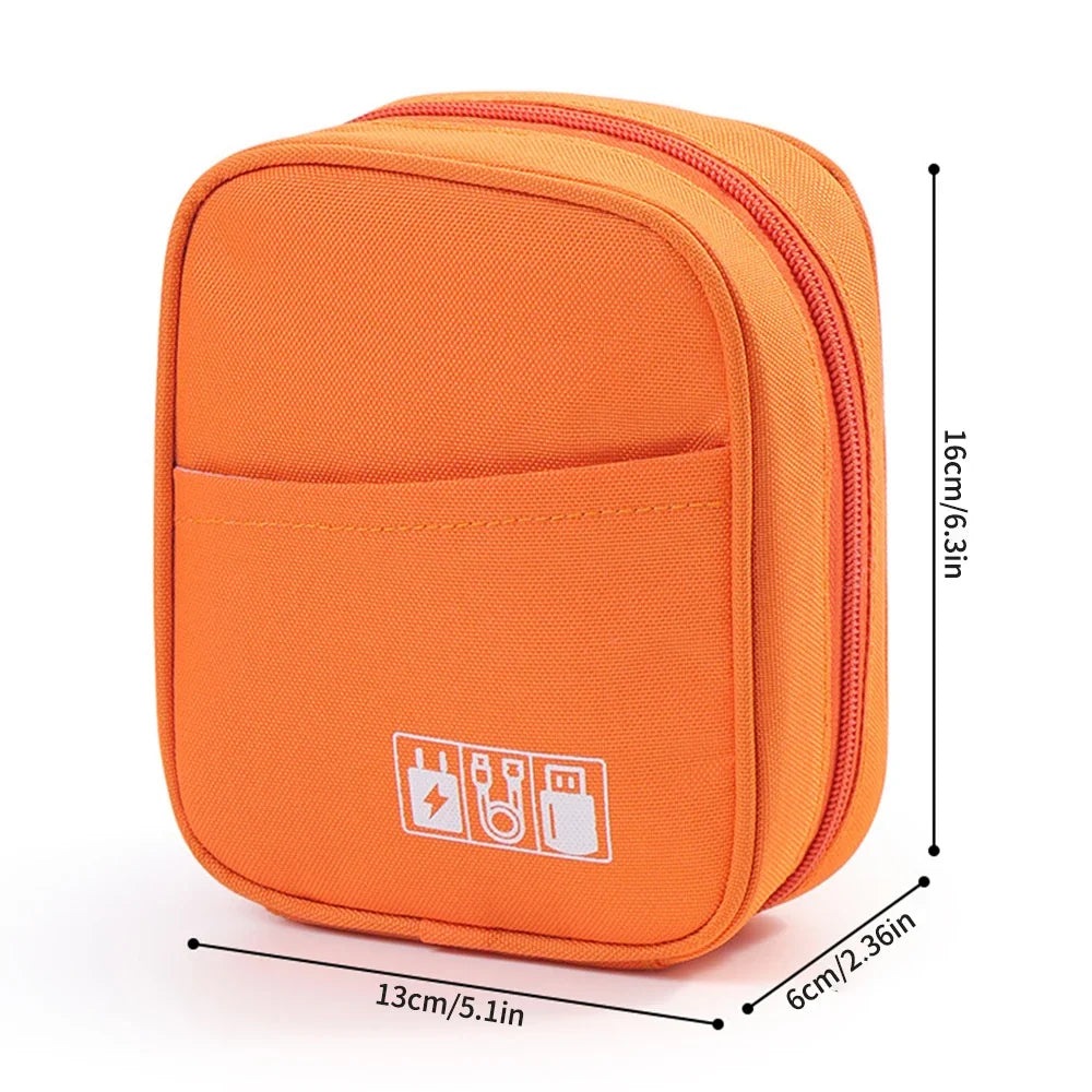 Waterproof Portable Cable Organizer Bag Travel Digital Accessories