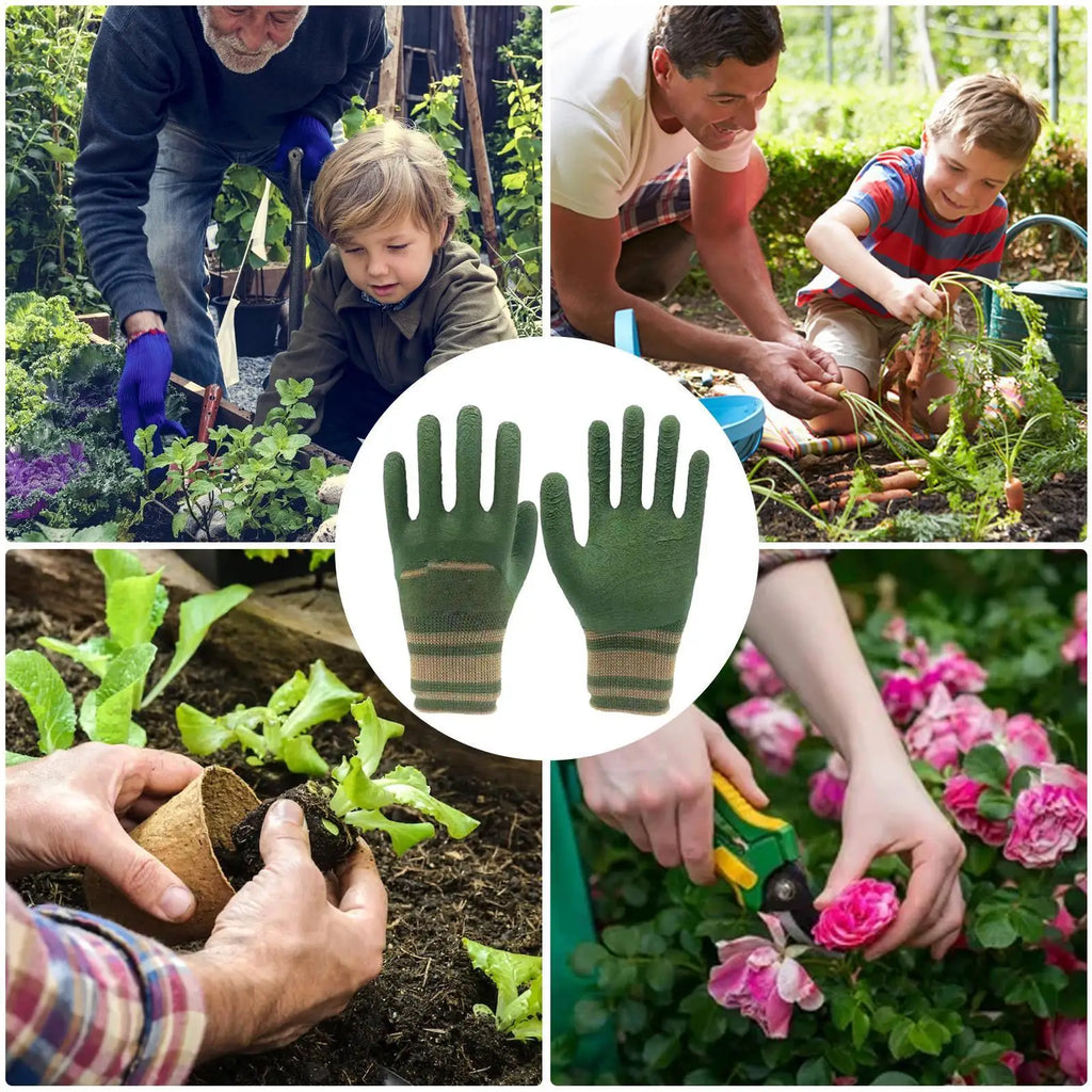 Waterproof Rubber Gardening Gloves – Thorn-Proof & Non-Slip