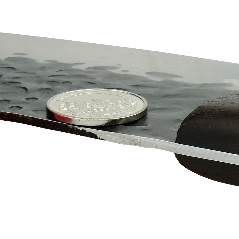 Forged Kiritsuke Chef Knife – 4Cr13Mov Steel & Wood Handle