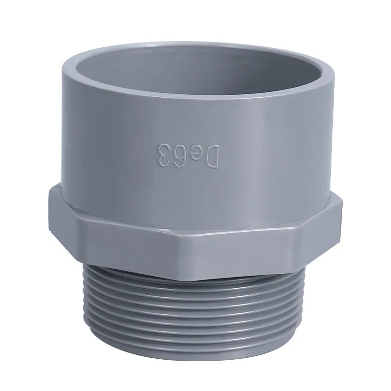 PVC Ball Valve Conversion Joint – IBC Ton Drum Hose Fitting