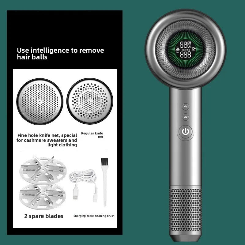 4000mAh Electric Lint Remover – 5-Speed LCD Fabric Shaver