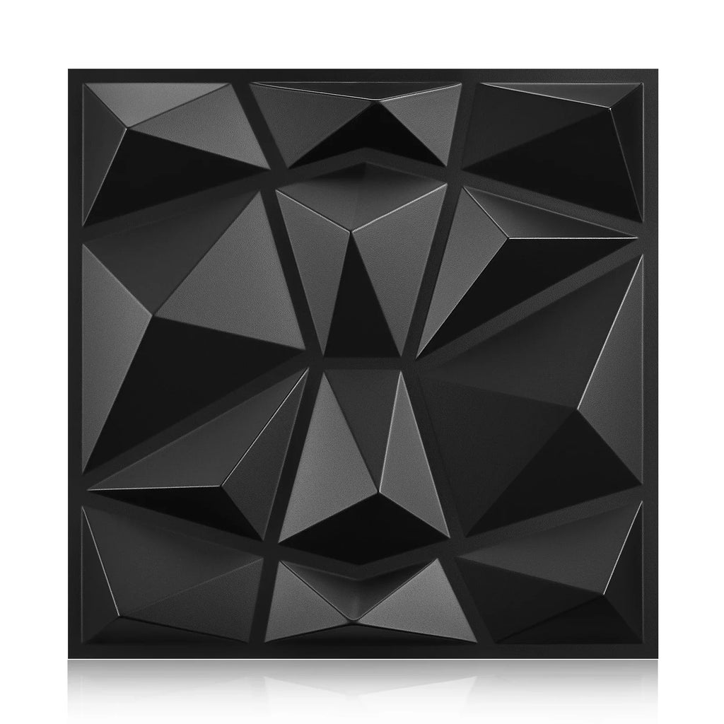 20 3D Diamond Patterned PVC Wall Panel Suitable Indoor Decoration 11