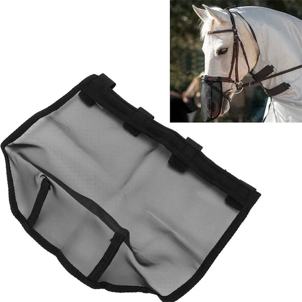 Horse Fly Mask with Tassels & UV Protection – Fine Mesh