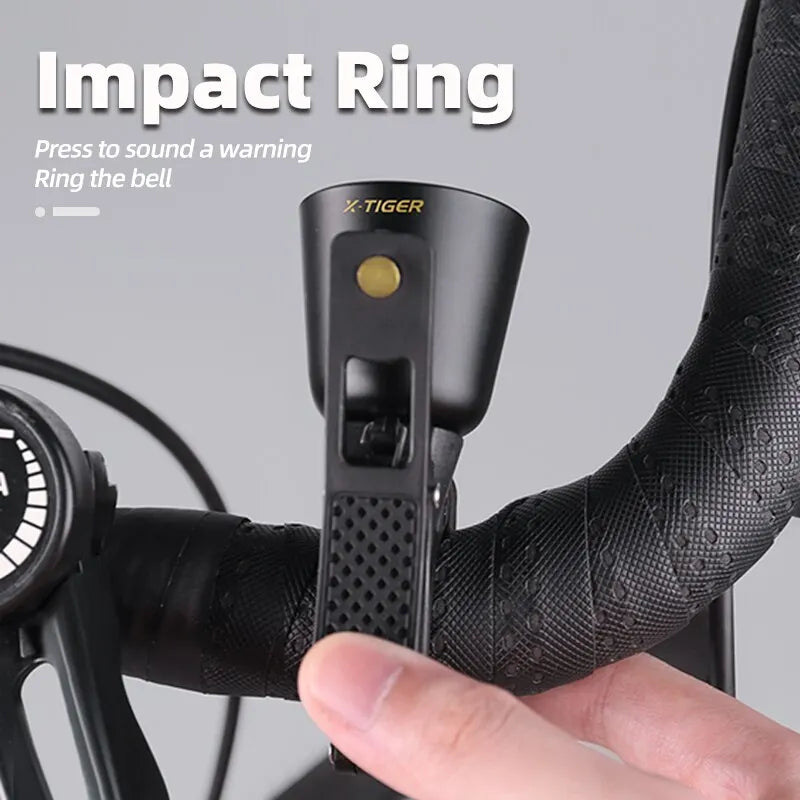 X-TIGER Classical Stainless Steel Bicycle Handlebar Bell