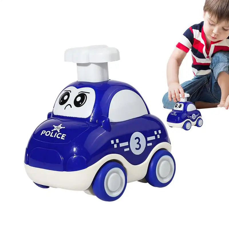Press & Go Cartoon Animal Truck Toy for Toddlers Age 1–3