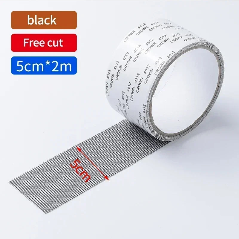 Waterproof Window Screen Repair Tape Fix Self-adhesive Net Patch