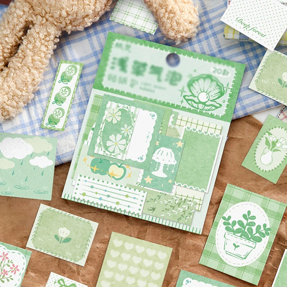 Berry Sea Salt Film Series Handheld Sticker Decoration Base Collage