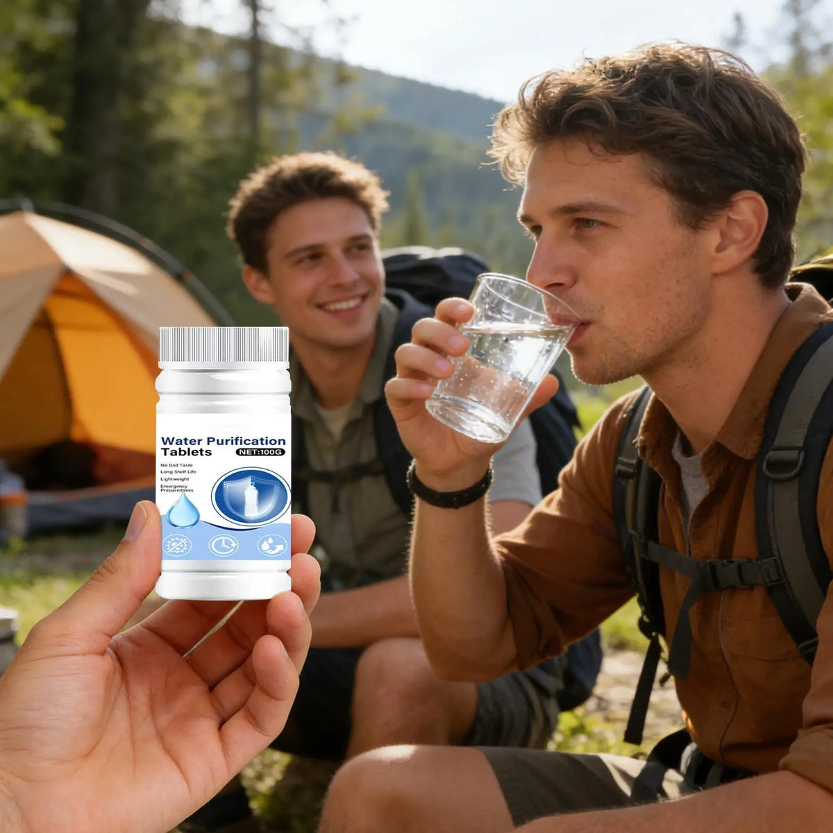 Water Purification Tablets – Camping, Hiking & Emergency