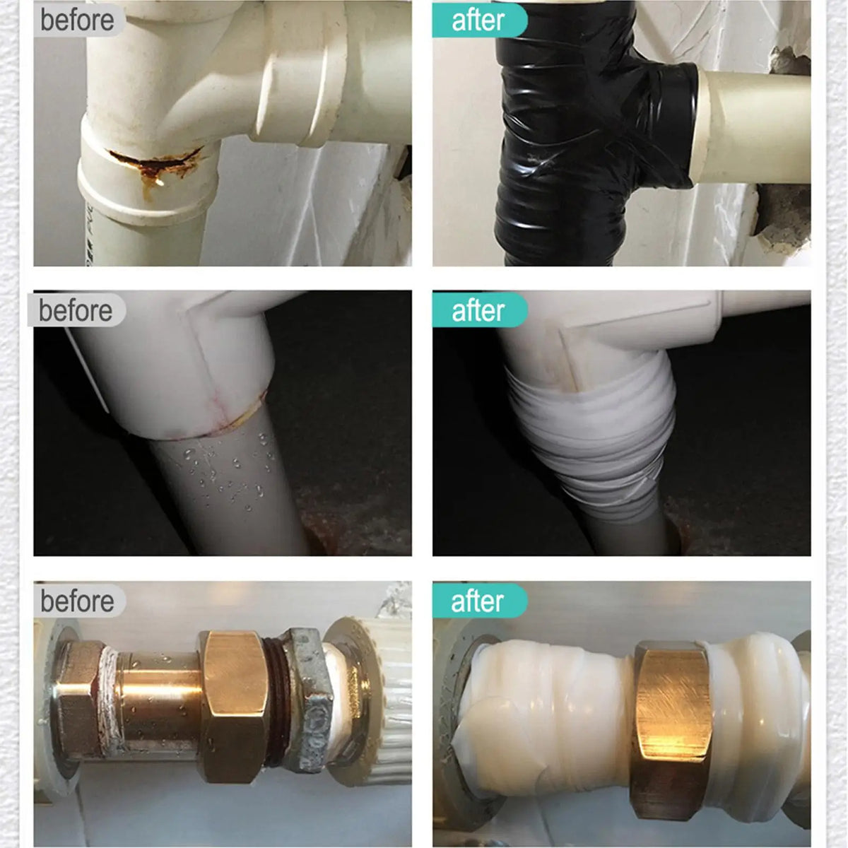 Self Fusing Silicone Tape – Waterproof Pipe & Hose Repair