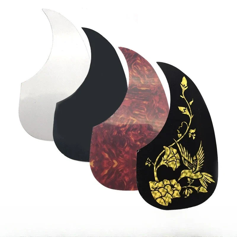 40 Professional Folk Acoustic Guitar Pickguard Self-adhesive Pick
