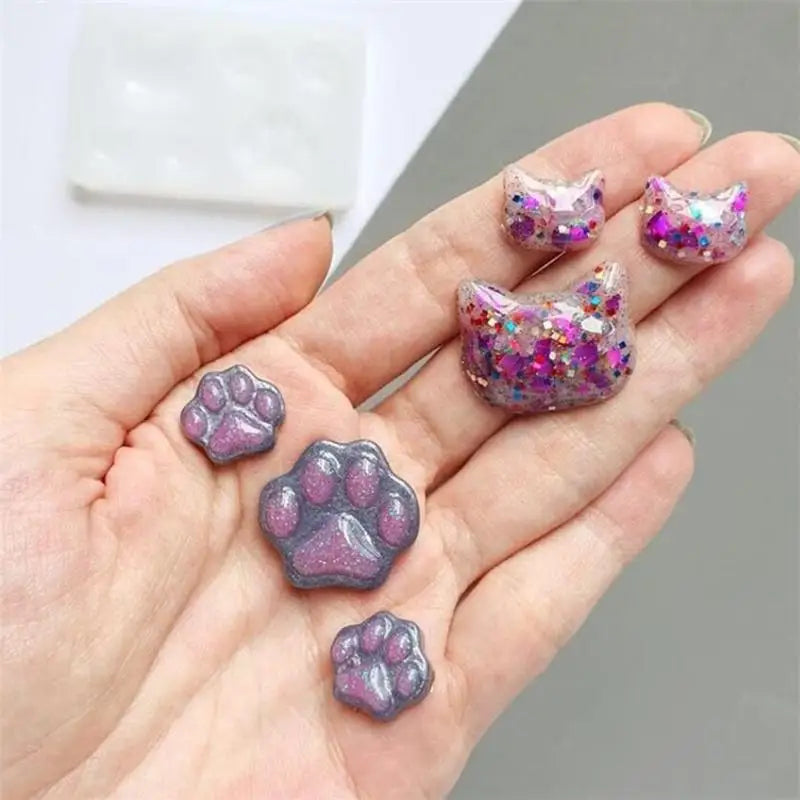 Cat Claw Silicone Mold – Epoxy Resin Keychain & Jewelry DIY