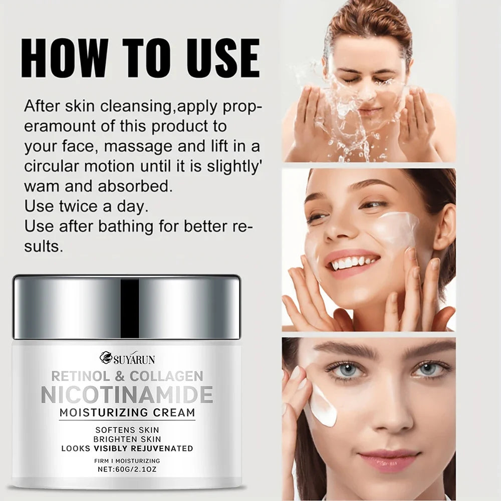 SUYARUN Retinol Collagen Face Cream – Firming Moisturizer