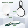 30X Magnifying Makeup Mirror with Stand – Double Sided 360°