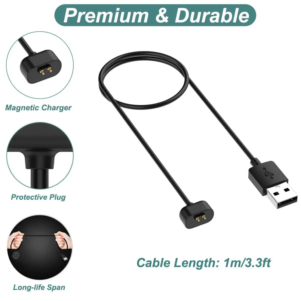 Amazfit Band 7 USB Replacement Charger – 3.3ft Cable