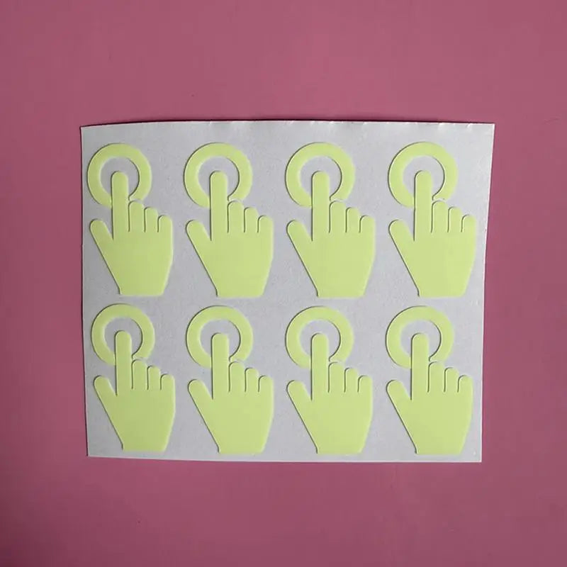 Glow in the Dark Stickers for Switches, Stairs & Motorcycle