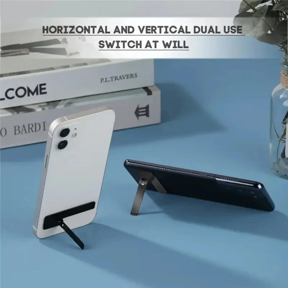 Foldable Stainless Steel Phone Kickstand – Universal Stand
