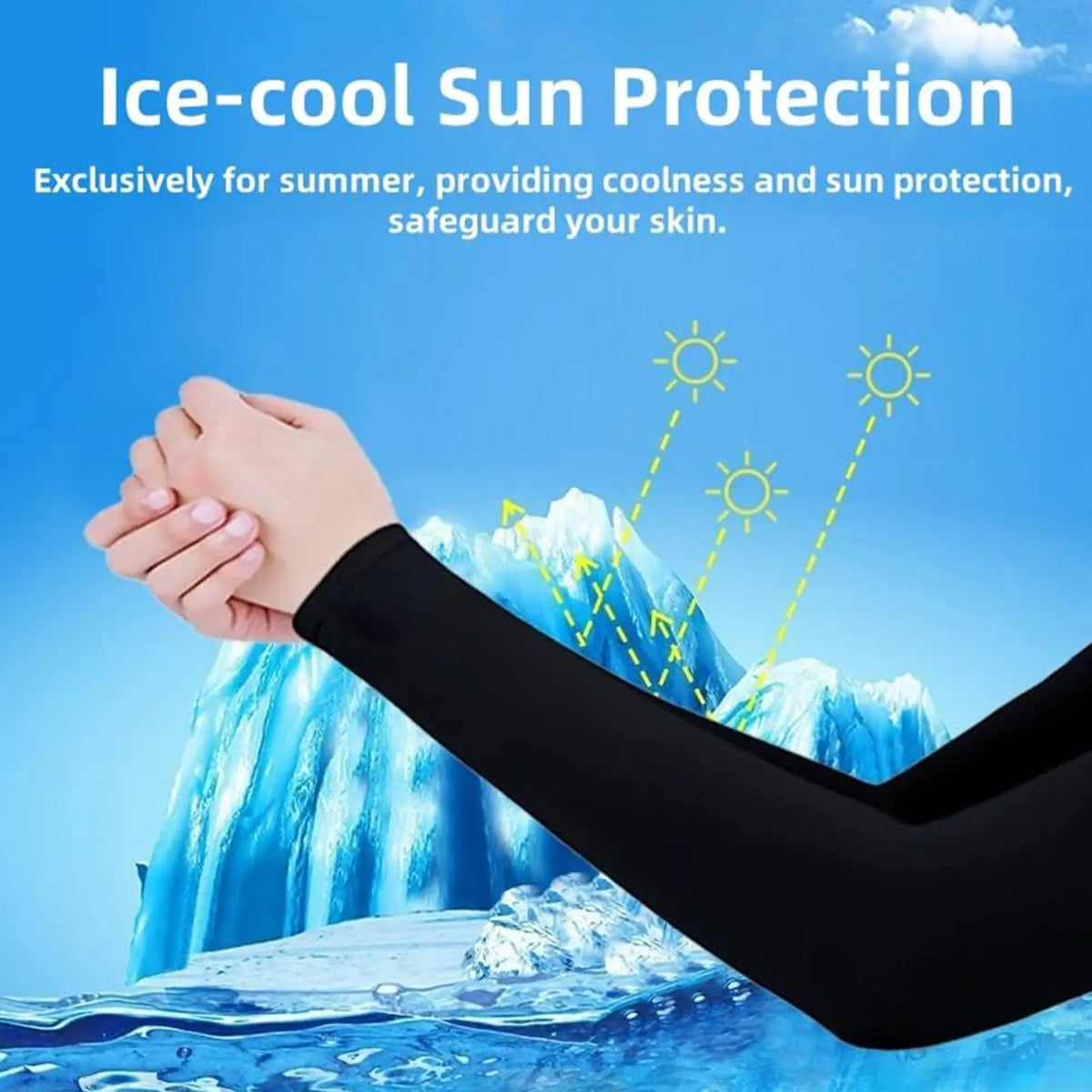 UV Sun Arm Sleeves – Cooling Breathable Outdoor Protection