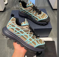 Men's Casual Platform Sneakers – Breathable Lace-Up Walking Shoes