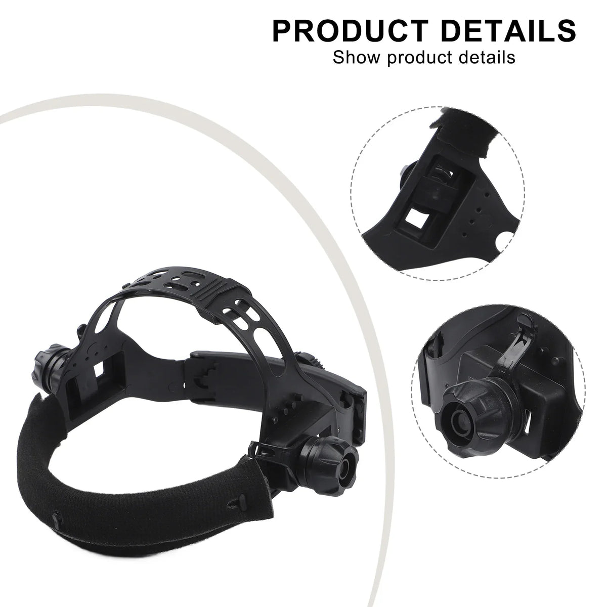 Adjustable Welding Helmet Headband – ABS Replacement Part