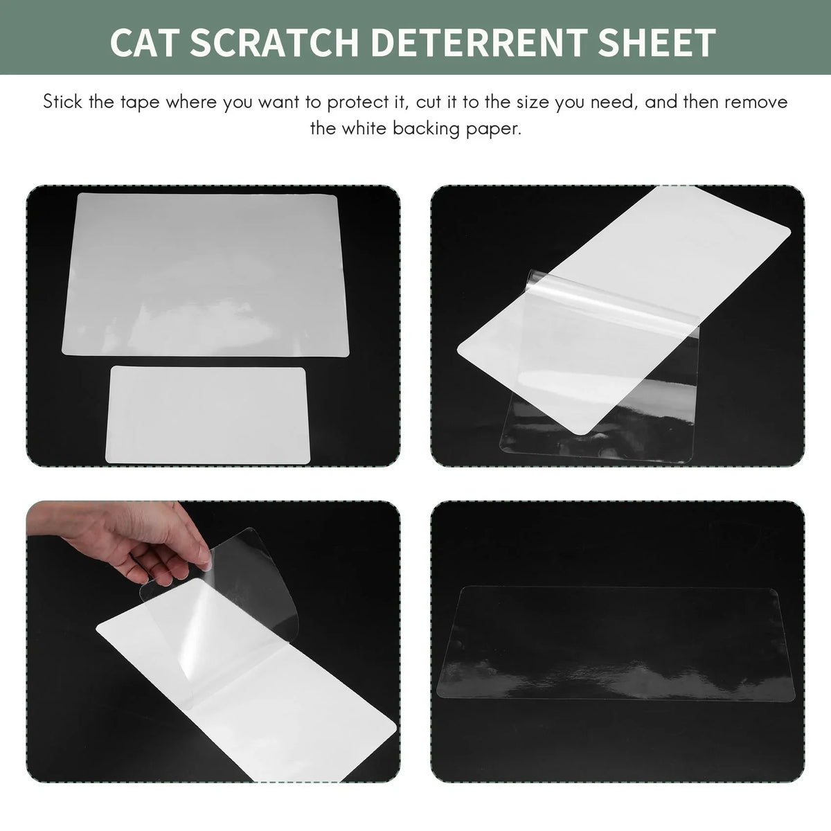 A36T- Cat Scratcher Scratch Deterrent Tape Repellent Furniture Couch