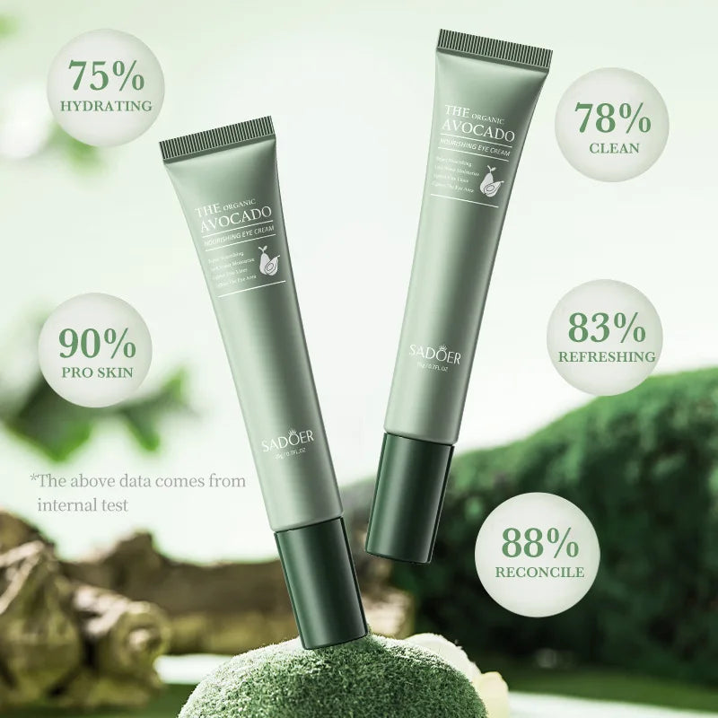 SADOER Avocado Eye Cream – Dark Circles, Wrinkles & Firming