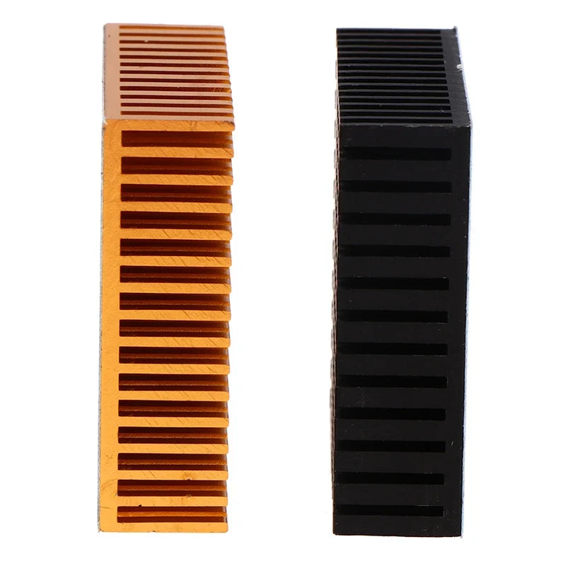 White Black Gold 50 Thermal Conductive Adhesive Aluminum Heatsink