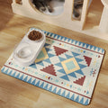 Pet Feeding Floor Mat Water-absorbing Cooling Anti-slip Cat Dog