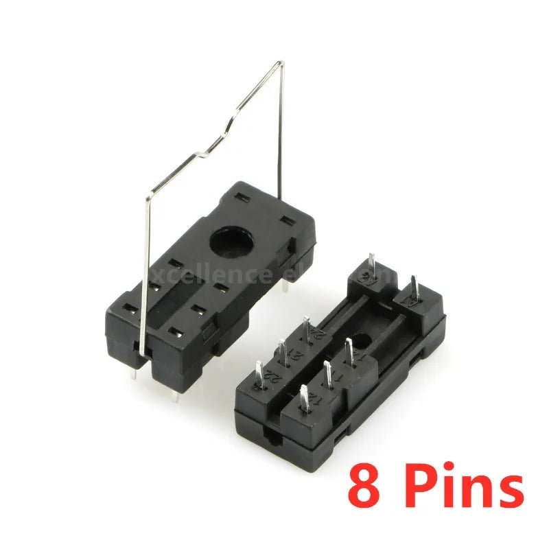 Relay PCB Socket 14F-2Z-A2 G2R-1 G2R-2 G2R-1-E RT424024 HF115F 5PIN