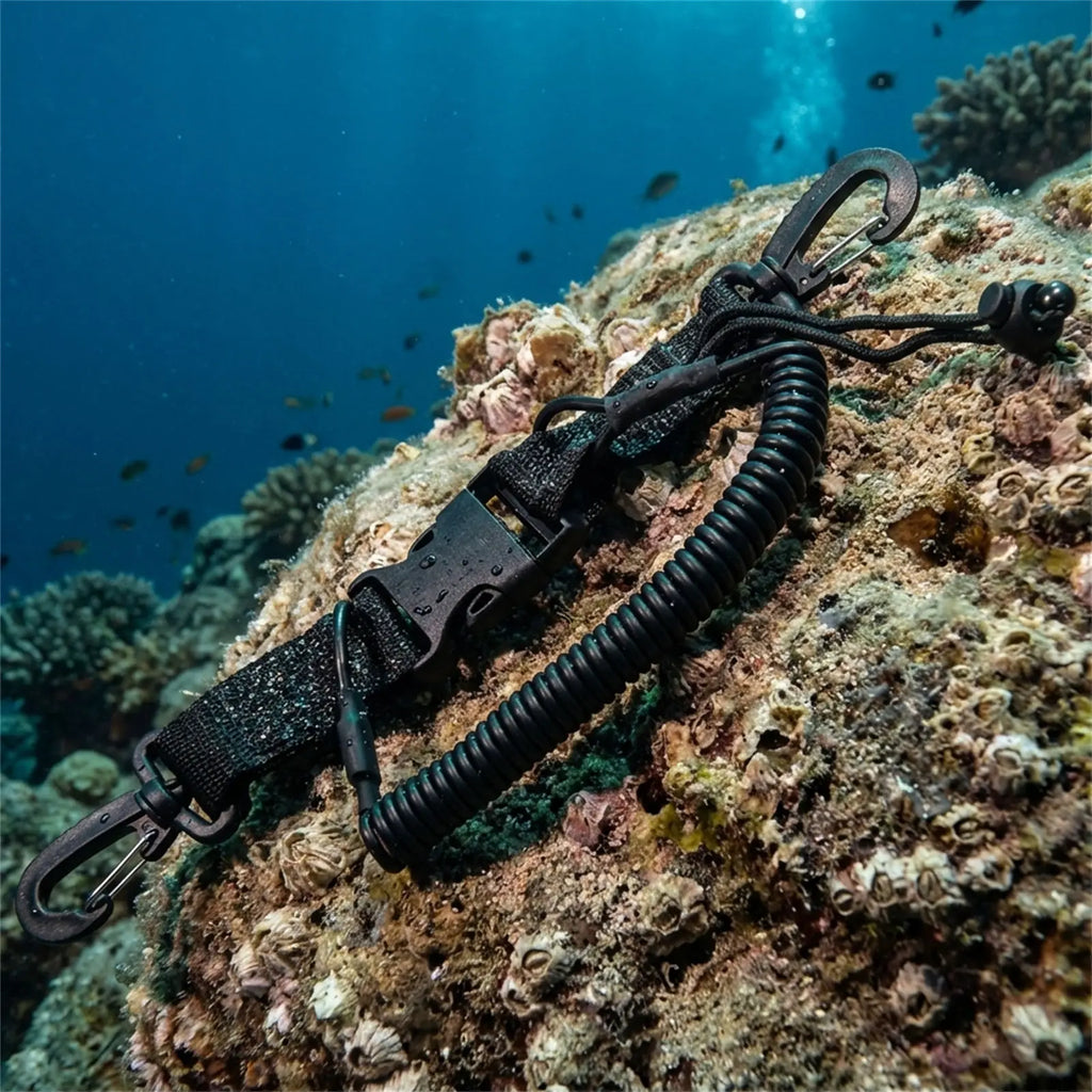 Diving Camera Anti-Loss Lanyard | Steel Wire Safety Tether